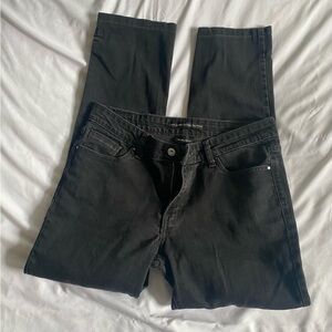 Levi’s Mid Rise Skinny Black Jeans